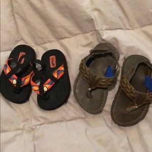 Baby sandals, Teva and Gap